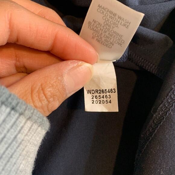 J Jill Tank Dress Womens ST Small Tall Navy Fit On The Go Racerback Sleeveless - Picture 10 of 12